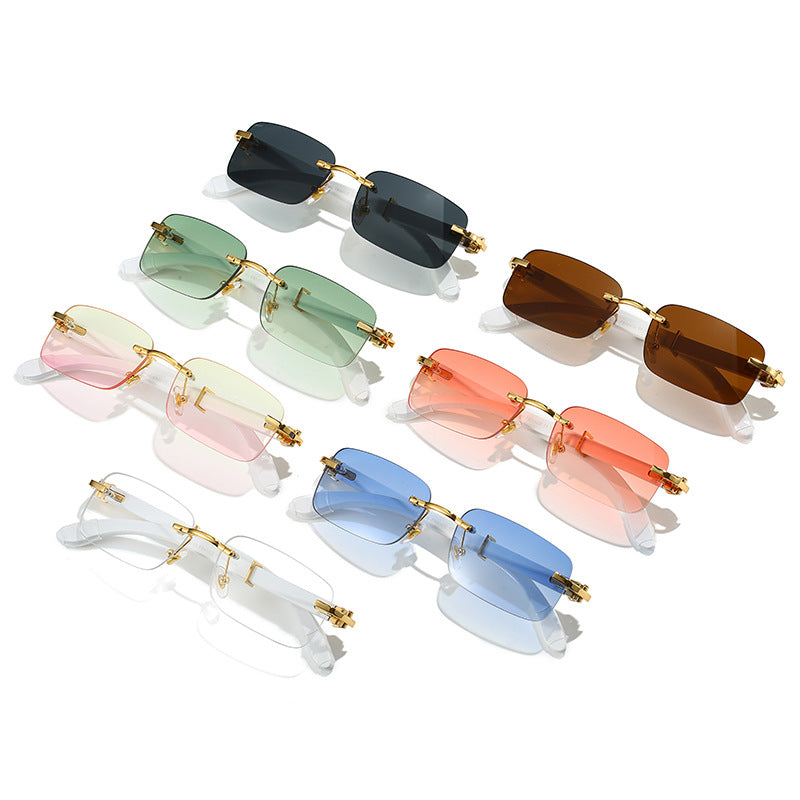 Damen modische Sonnenbrille mit elegantem Metallgestell und polarisierten Gläsern Brehn