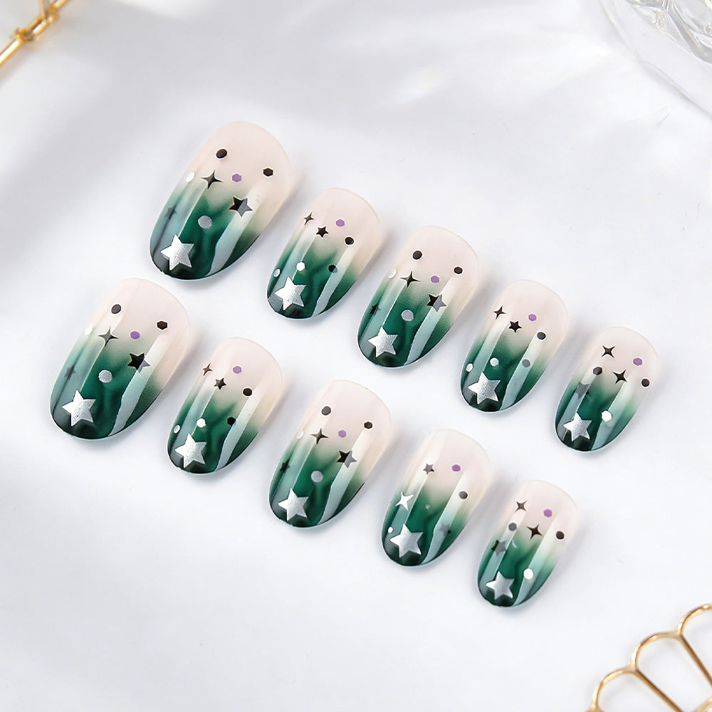 Künstlerisches Gel-Nageldesign Brehn