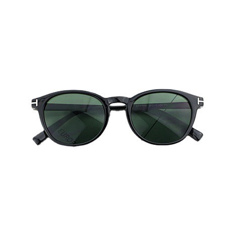 Damen modische runde Sonnenbrille mit elegantem Kunststoffrahmen Brehn