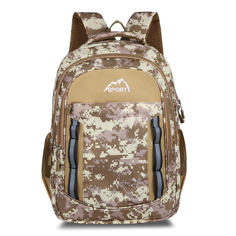 Geräumiger Digital Camo Rucksack