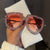Damen luxuriöse Sonnenbrille mit glamourösem Strassrahmen Brehn