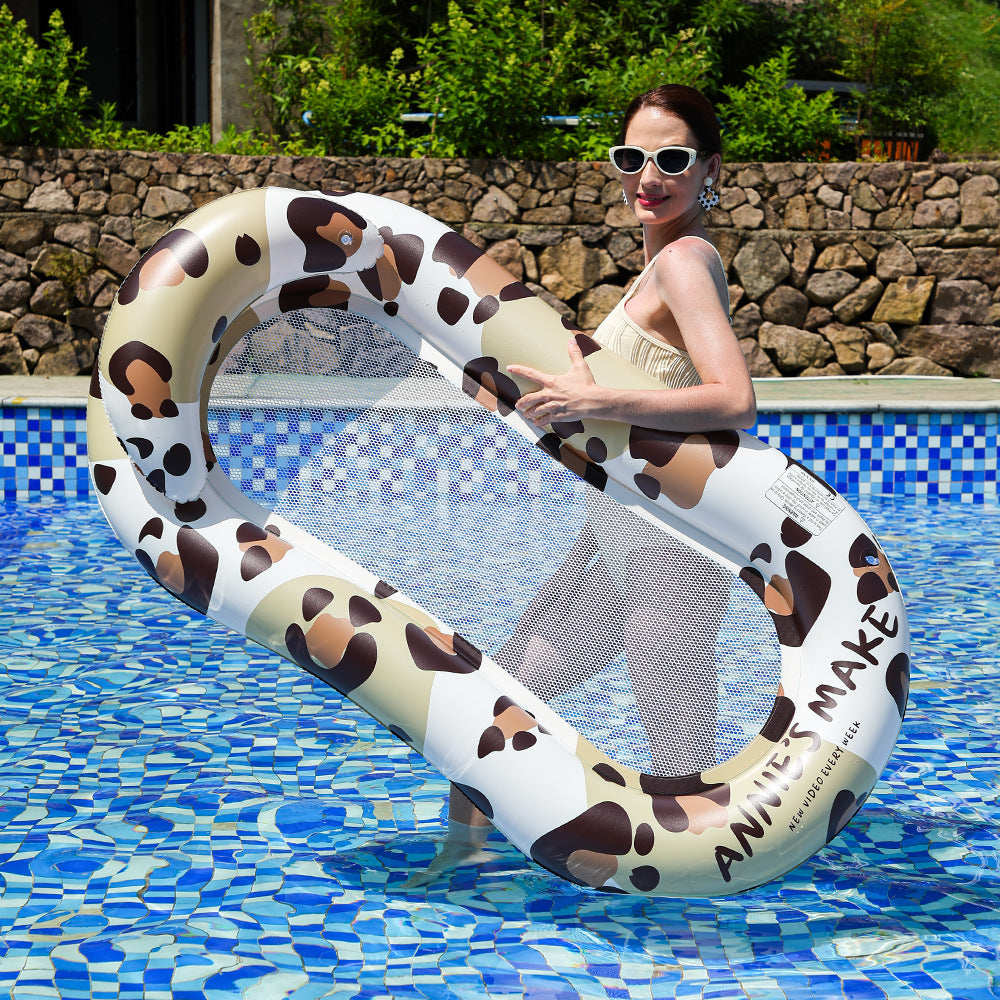 Damen Aufblasbare Luxus-Schwimminsel mit Sonnenschutz Brehn