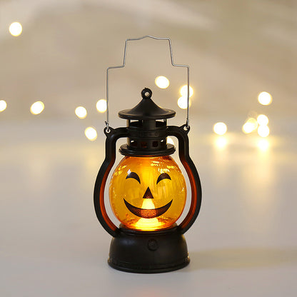Gruselige Halloweenlaterne