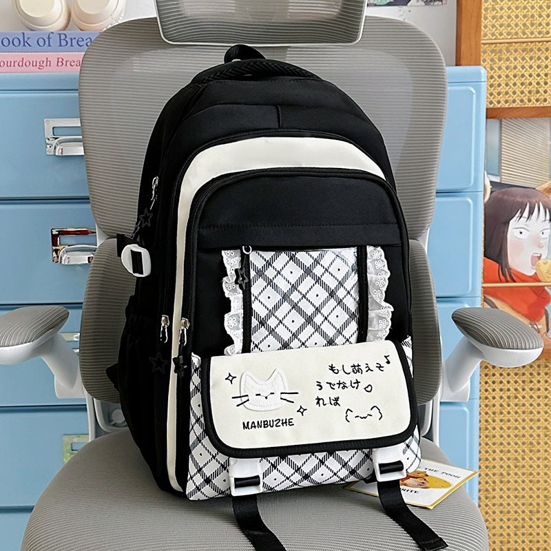 Niedlicher Charakter-Themen-Schulrucksack