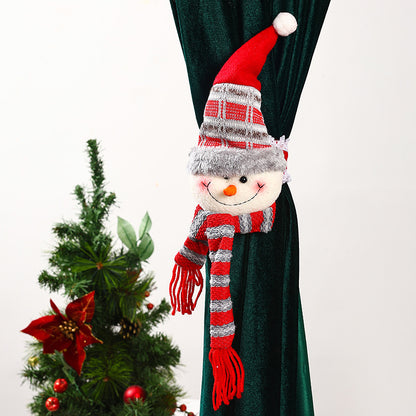 Dekorative Vorhanghalter mit Weihnachtselch-Motiv Brehn
