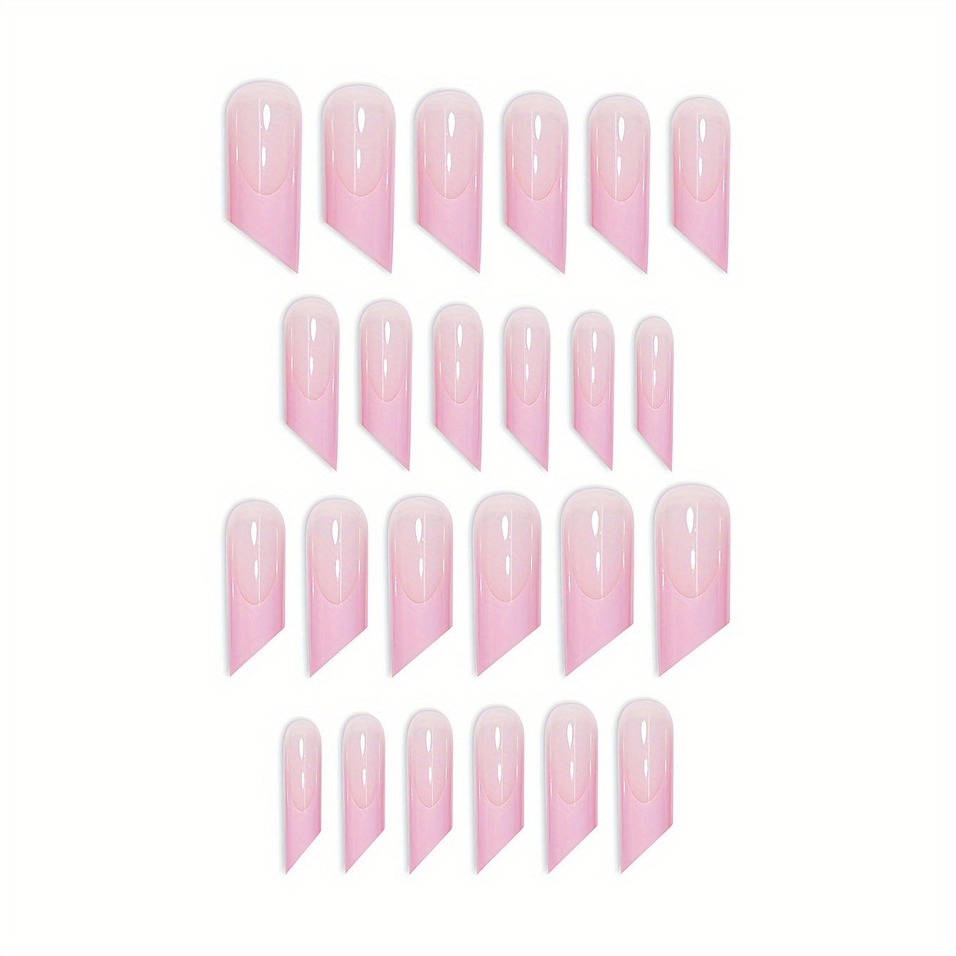 Skulptierte Stiletto Press-On Nagelset Brehn