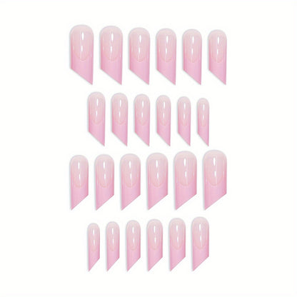 Skulptierte Stiletto Press-On Nagelset Brehn