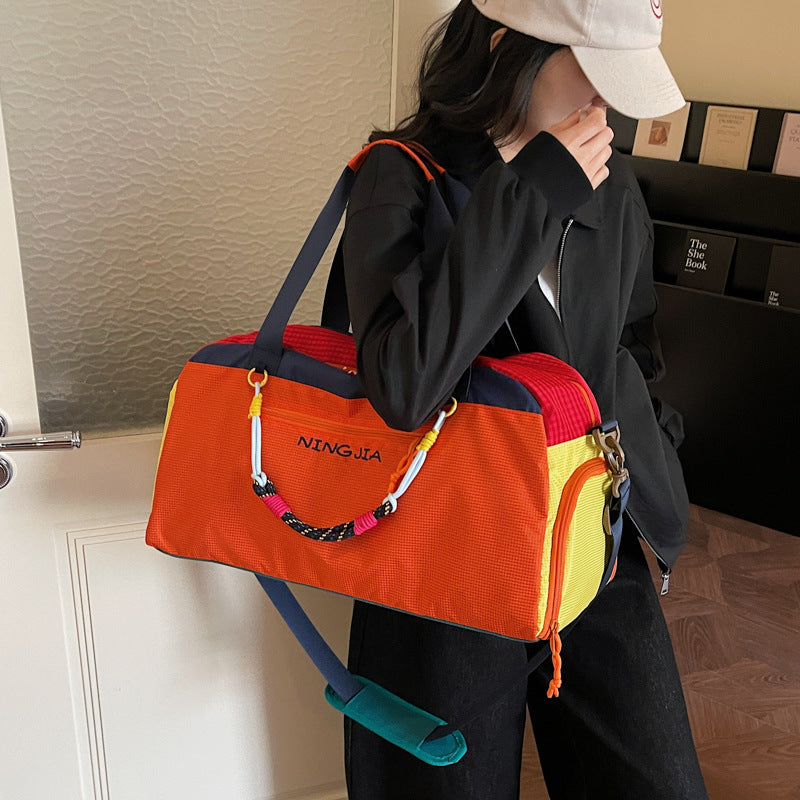 Stylische Wochenendreise-Duffle-Tasche Brehn