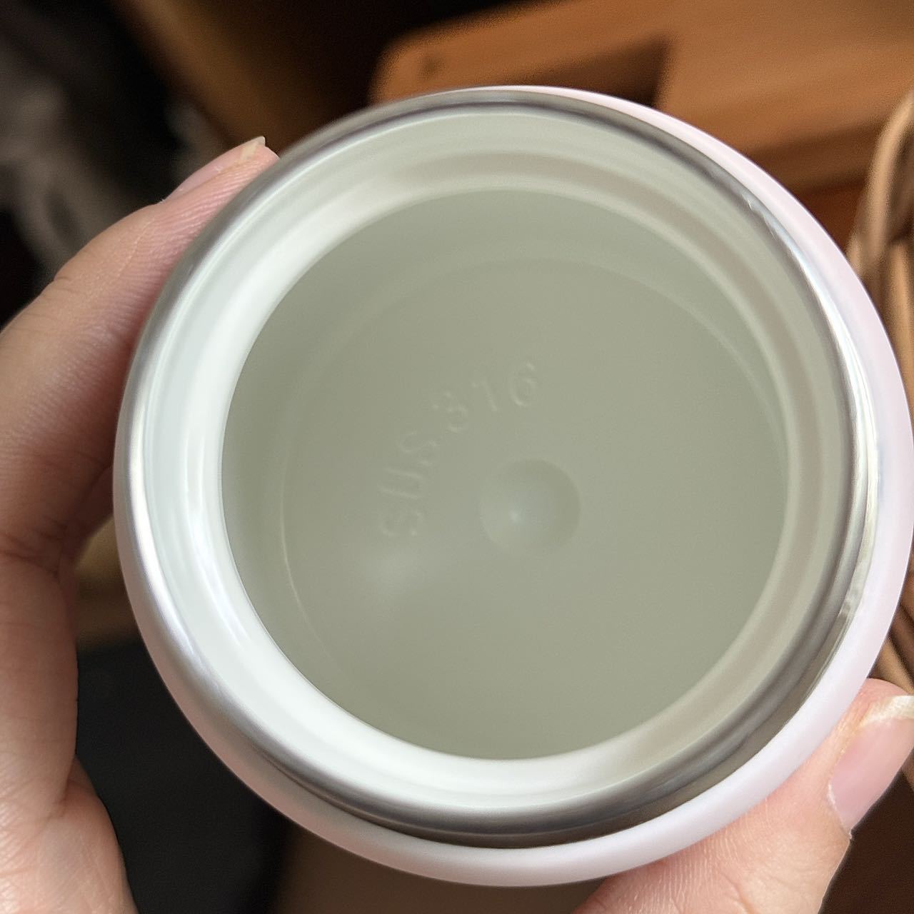 Damen lustige und kinderfreundliche Thermosflasche Brehn
