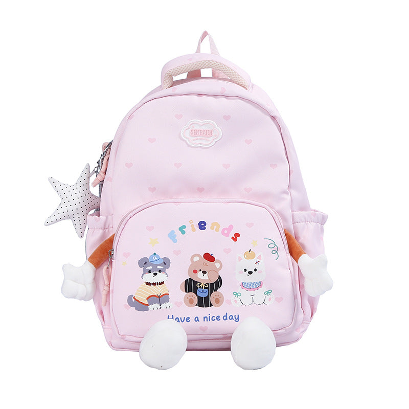Süßer Plush-Charakter-Rucksack
