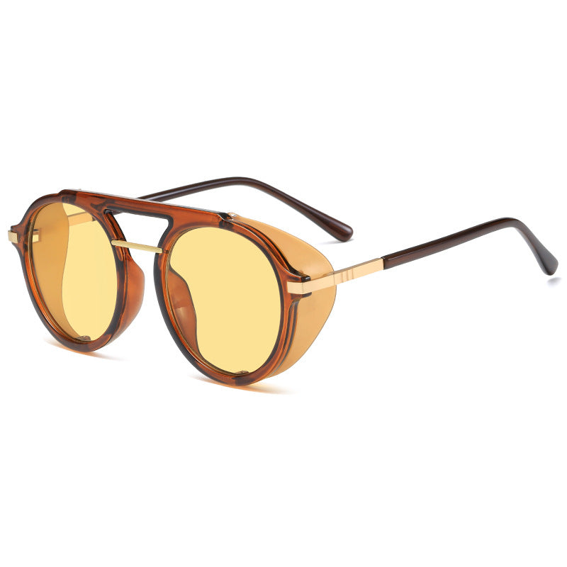 Damen extravagant geformte Sonnenbrille Brehn
