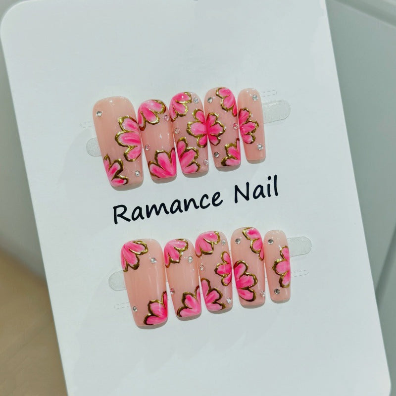 Floral Blossom Nagelkunstset Brehn