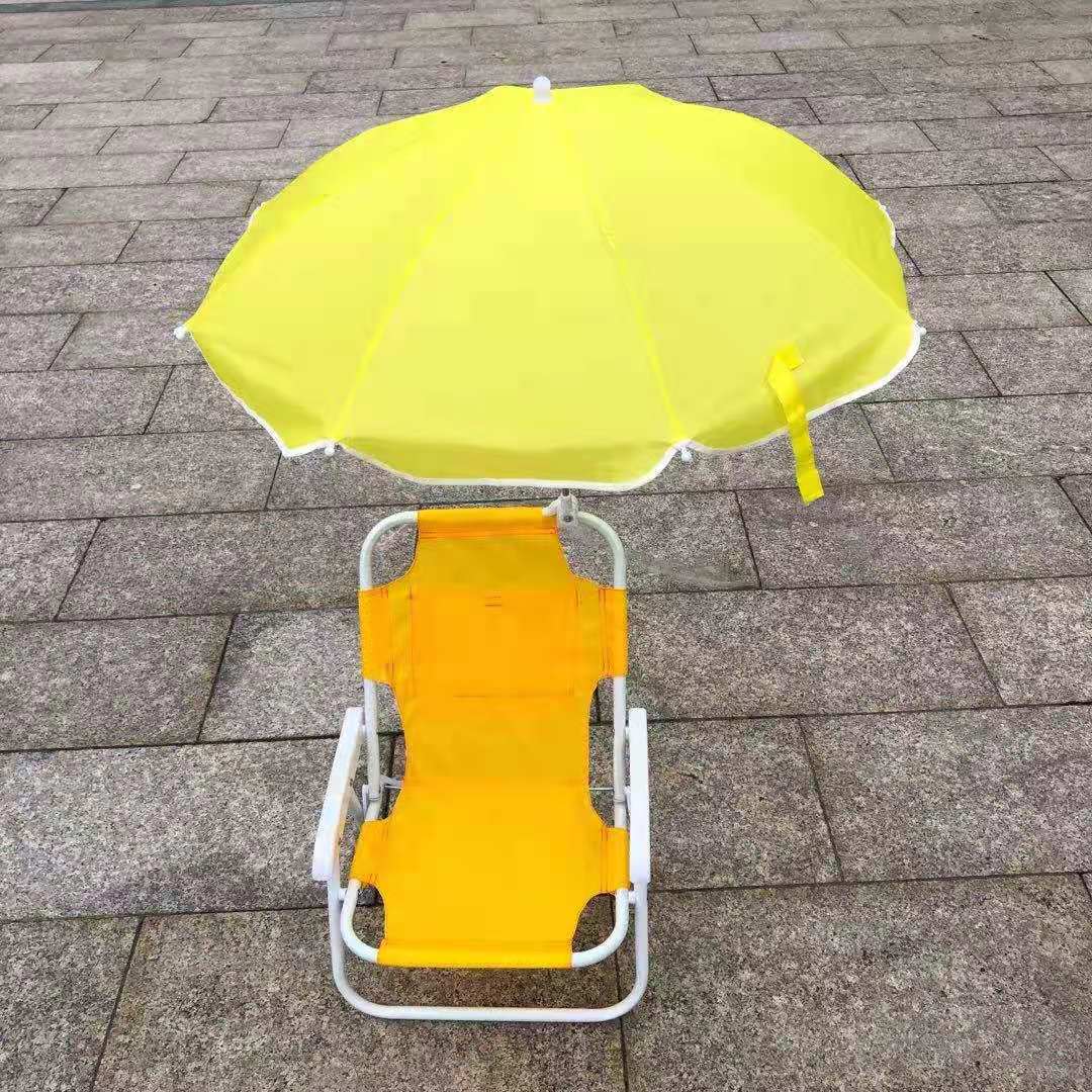Strandliege mit Sonnenschirm Brehn