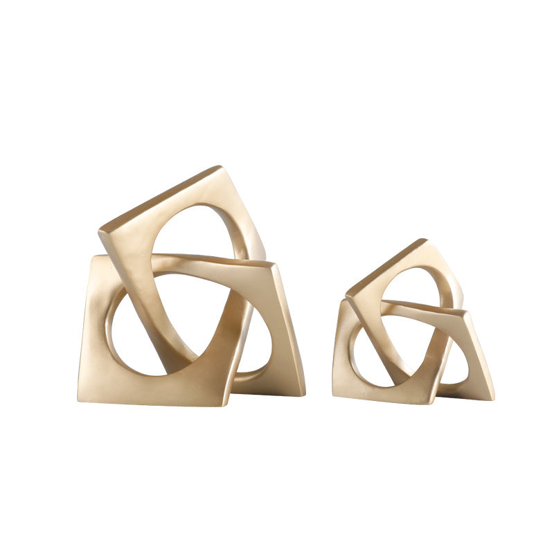 Abstrakte geometrische Skulptur