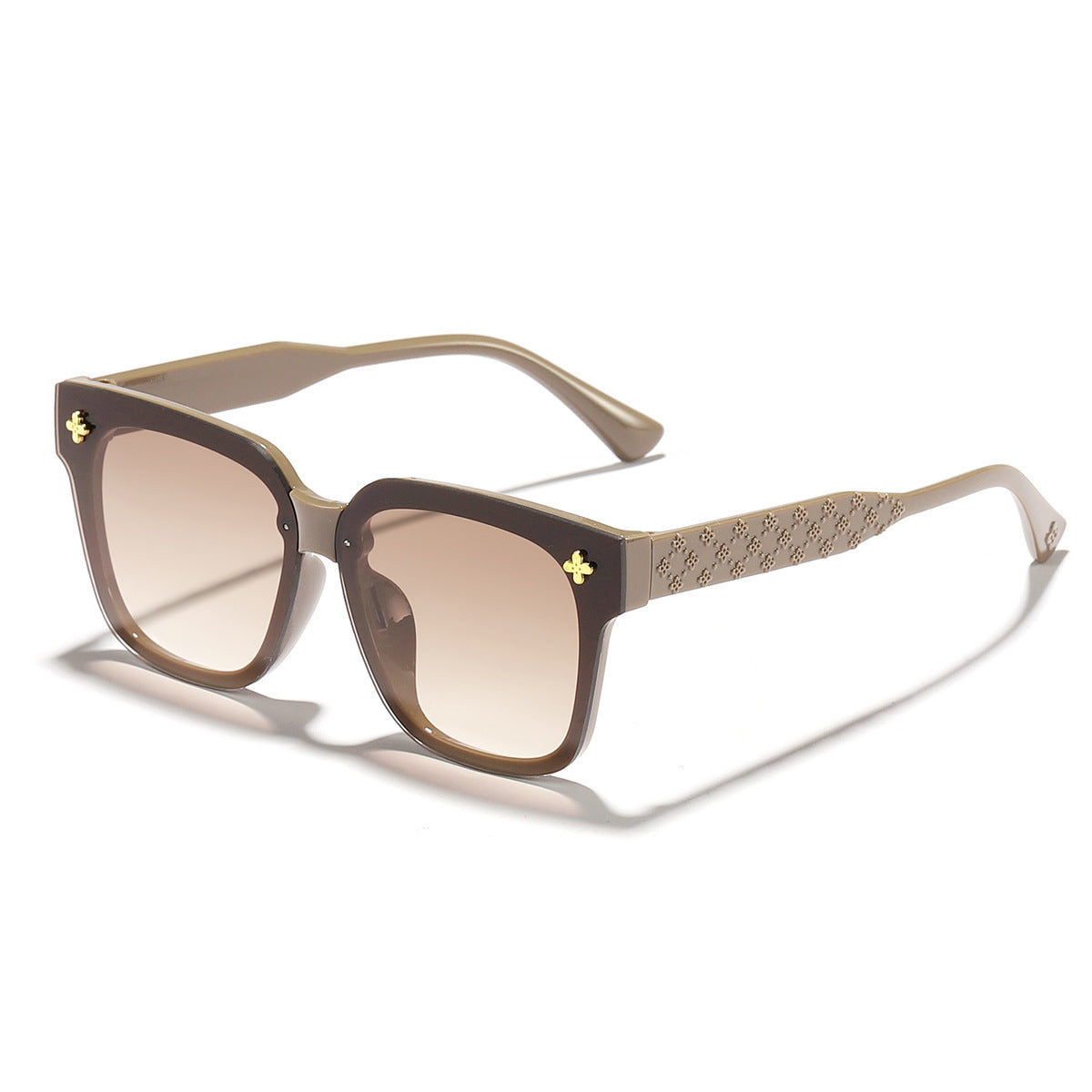 Damen stilvolle quadratische Sonnenbrille mit modischem Design Brehn