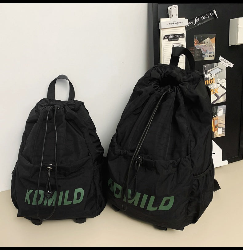 Leichtgewichtiger multifunktionaler Kordelzug-Rucksack