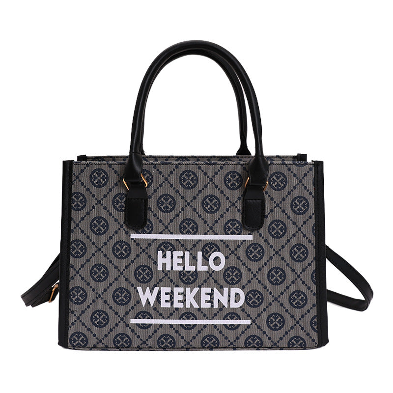 WoStylish Canvas Wochenend Tragetasche Brehn