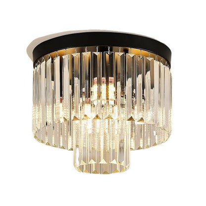 Moderne Kristall Deckenleuchte Flush Mount