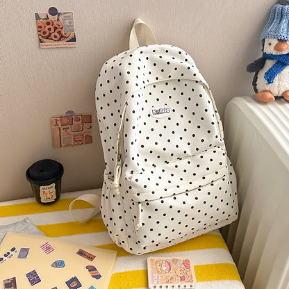 Stilvolle Punktmuster Leichte Rucksack Brehn