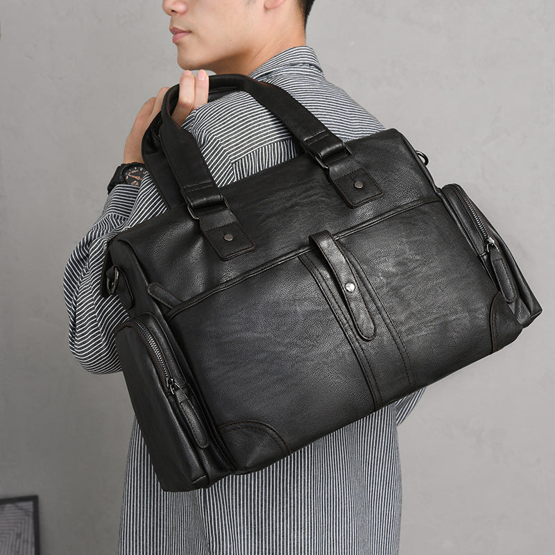 Premium Leder Aktentasche Brehn