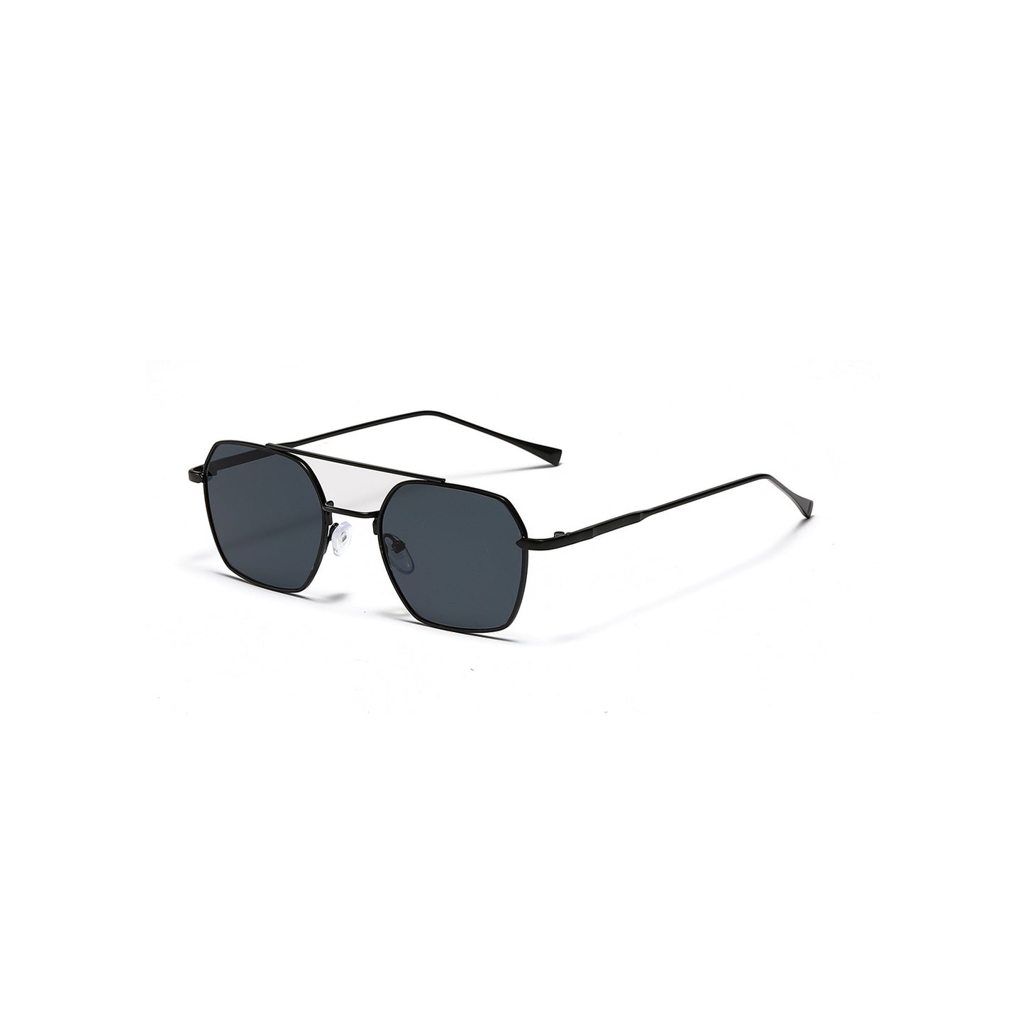 Damen filigrane Sonnenbrille mit elegantem polygonalen Rahmen Brehn