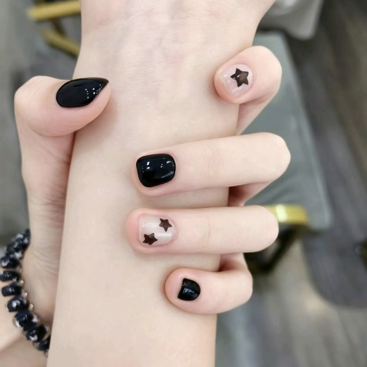 Künstlerisches Sternen-Nagelkunst-Set Brehn