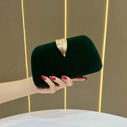 Elegante Samt Abend Clutch