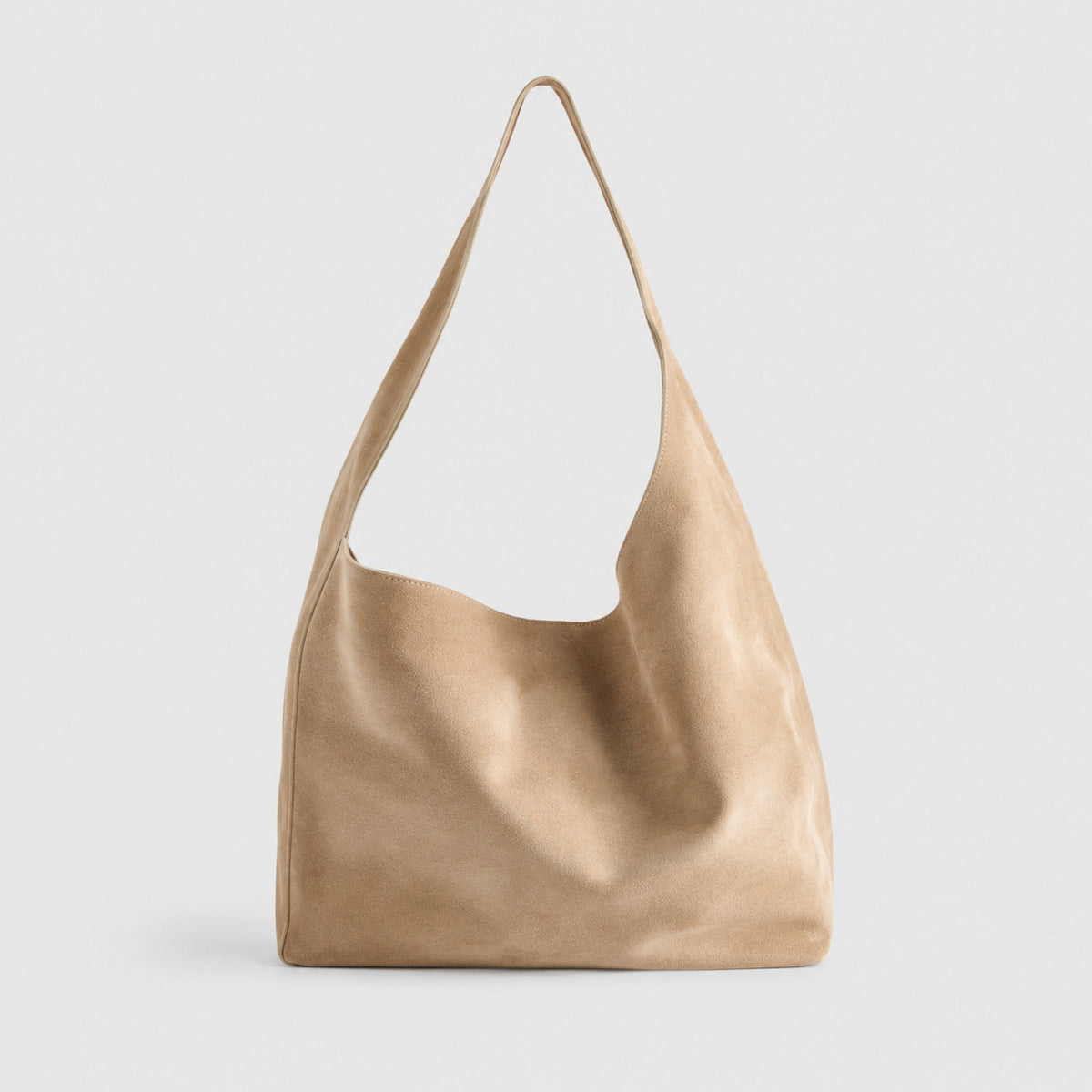 Weiche Wildleder Schlabber Schultertasche