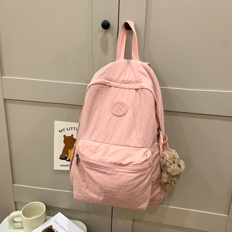 Lässiger funktionaler Schulrucksack