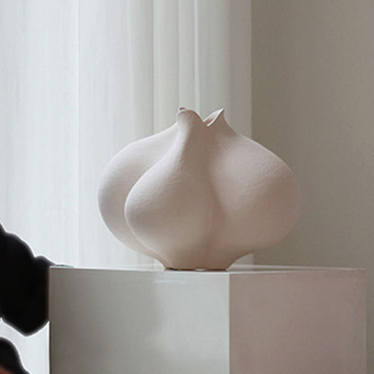 Organisch geformte dekorative Vase