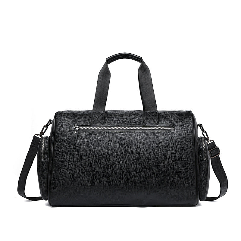 Premium Leder Wochenende Duffle Tasche Brehn