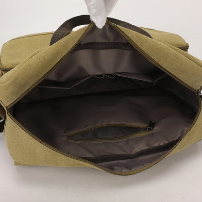 Stylische Canvas Aktentasche Brehn