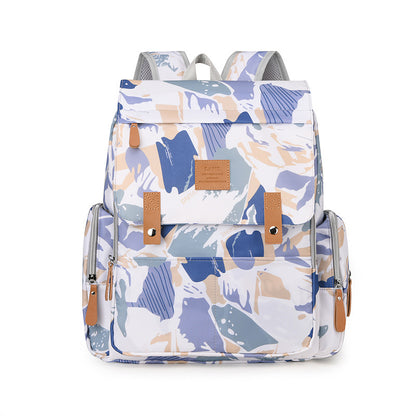 Vielseitiger Rucksack mit Blumenmuster Brehn