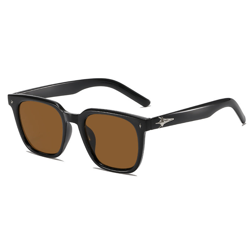 Stylische Quadratische Rahmen Sonnenbrille Brehn