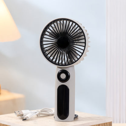 Damen Tragbarer Handventilator mit USB-Anschluss Brehn