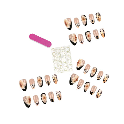 Dekoratives Press-On-Nagelspitzen-Set