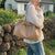 Texturiertes Leder Tote Bag Brehn