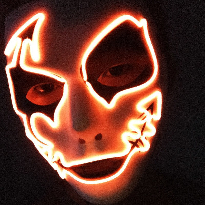LED Leuchtende Halloween Maskerade Maske Brehn
