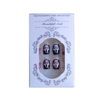 Halloween-Themen Press-On Nagel Set Brehn
