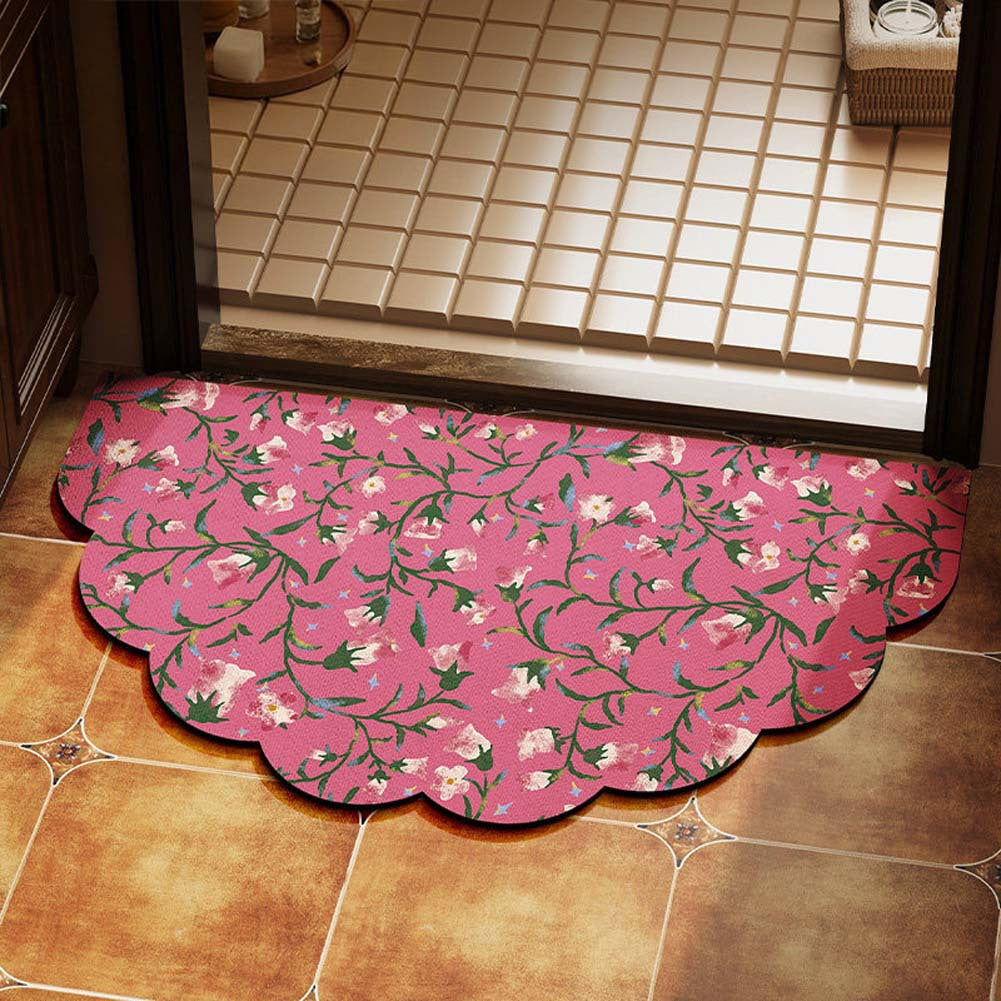 Dekorative florale Teppich