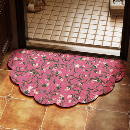 Dekorative florale Teppich