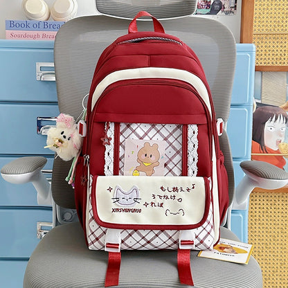 Stylische Grafische Rucksack Brehn
