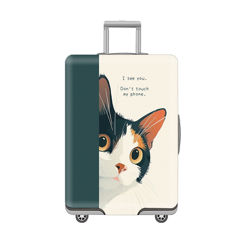 Cartoon Cat Design Hartschalengepäck Brehn