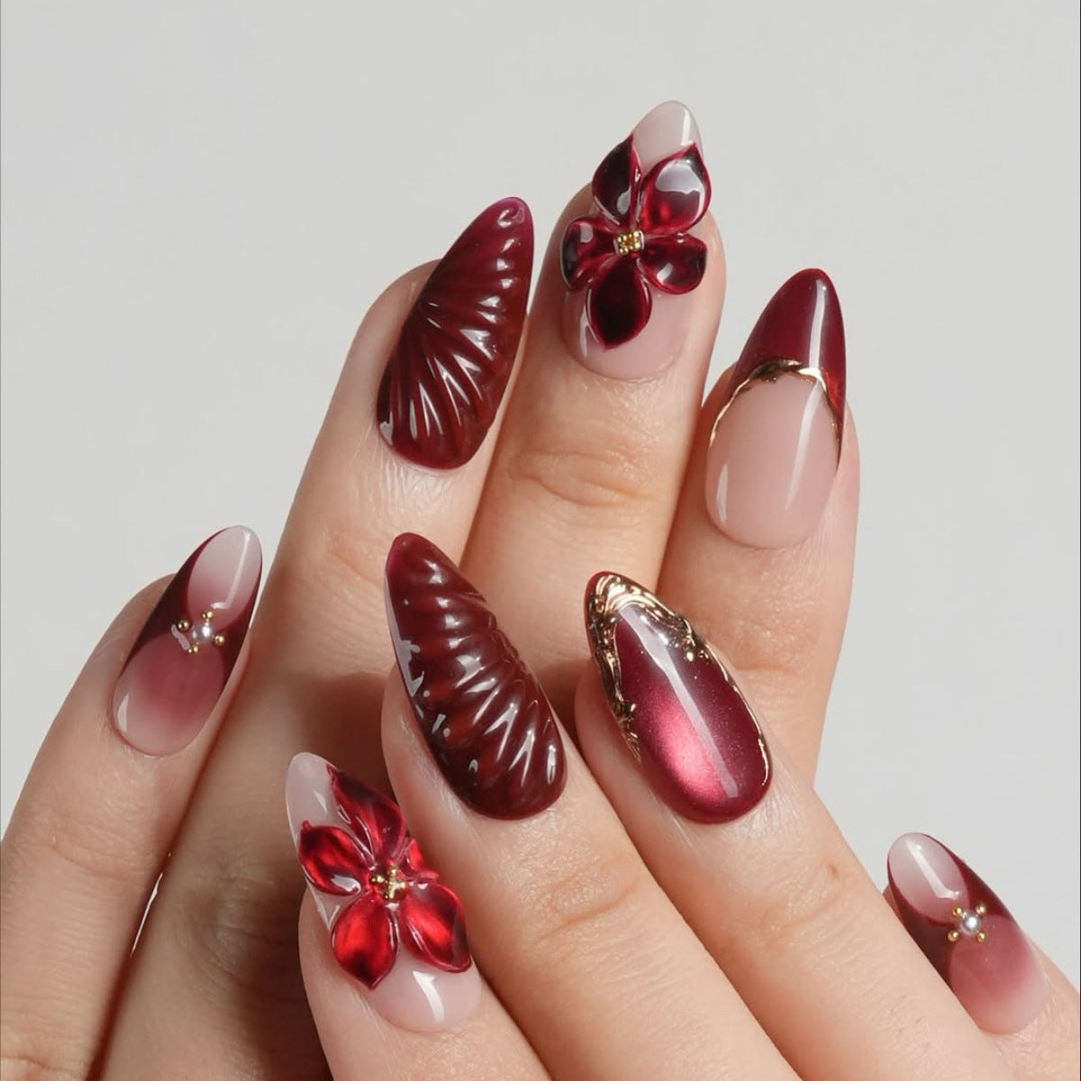 Elegante Press-On-Nagelspitzen Brehn