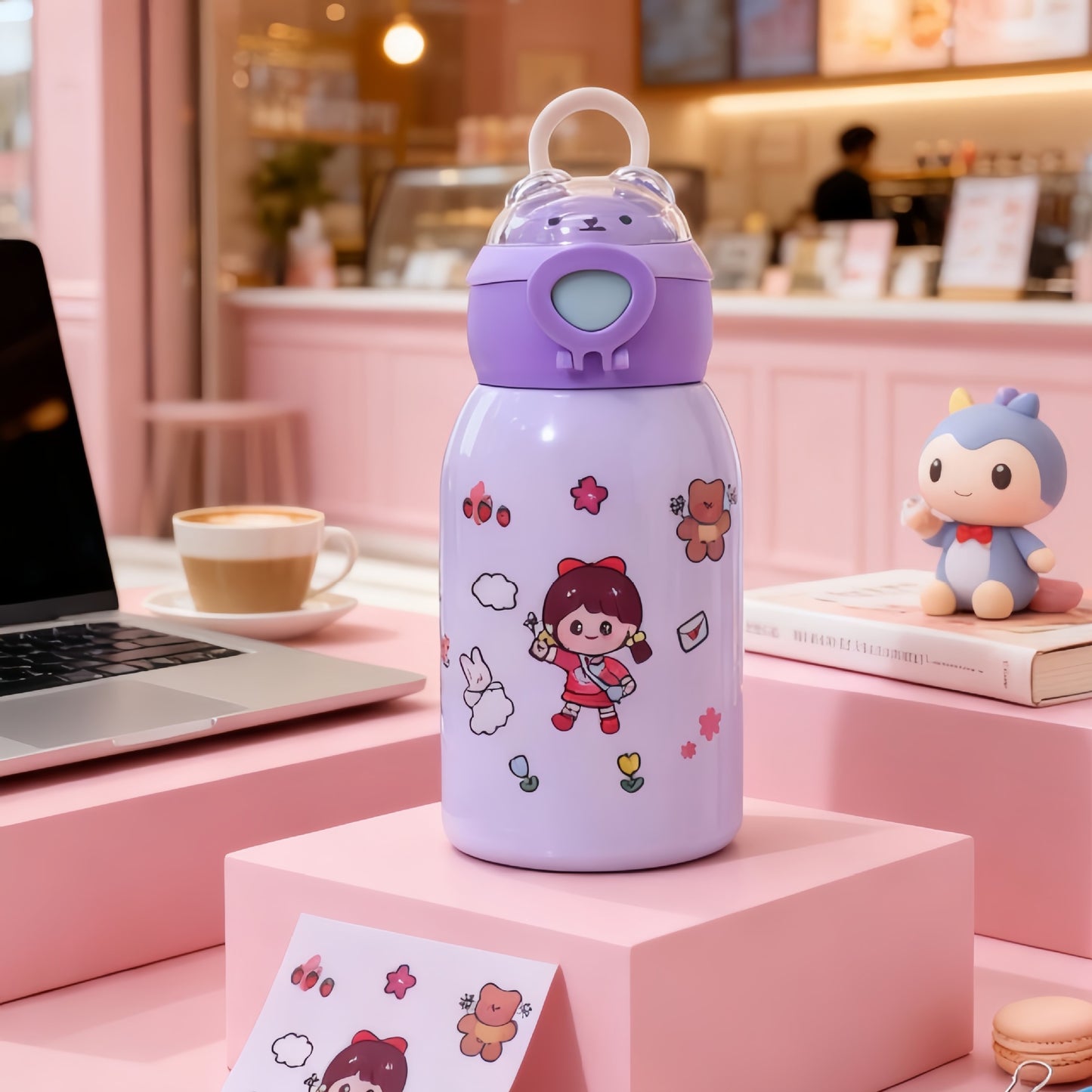 Damen Trinkflasche mit einzigartigem Astronauten-Design Brehn