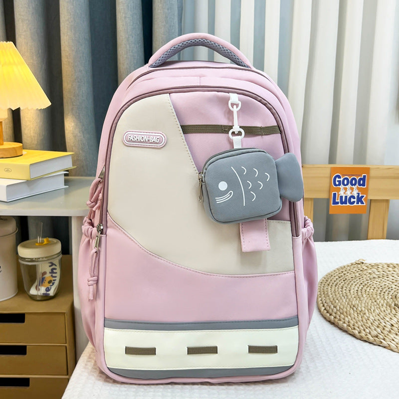 Modebewusster Multi-Taschen Schul Rucksack
