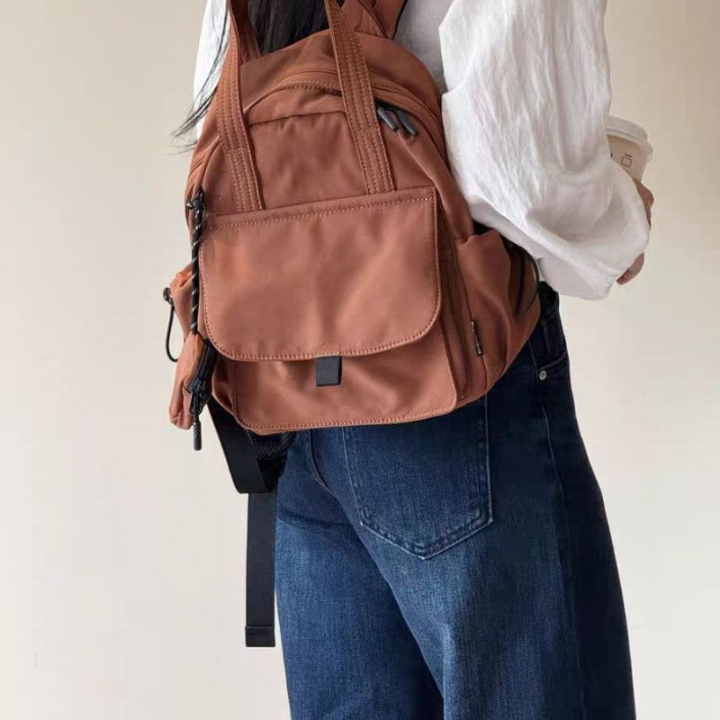 Damen vielseitiger Multifunktions-Rucksack mit mehreren Taschen Brehn