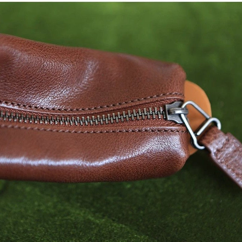 Stylische Reißverschluss Leder Bleistiftetui Brehn