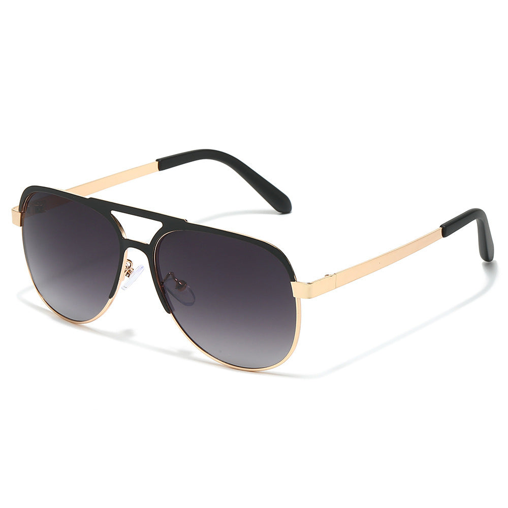 Luxuriöse Metallrahmen Aviator Sonnenbrille Brehn