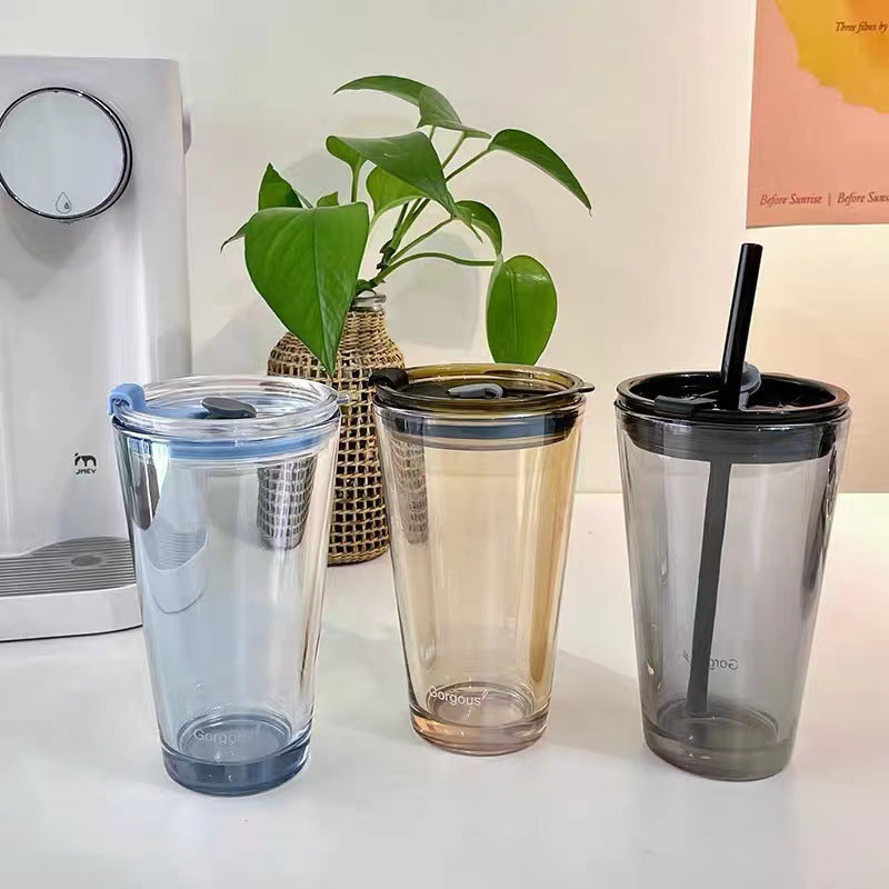 Damen Wiederverwendbarer Trinkbecher mit hochwertigem Silikonüberzug Brehn